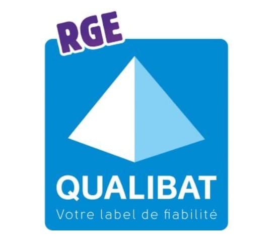 Logo certification RGE Qualibat — couvreur isolation Haut-Rhin