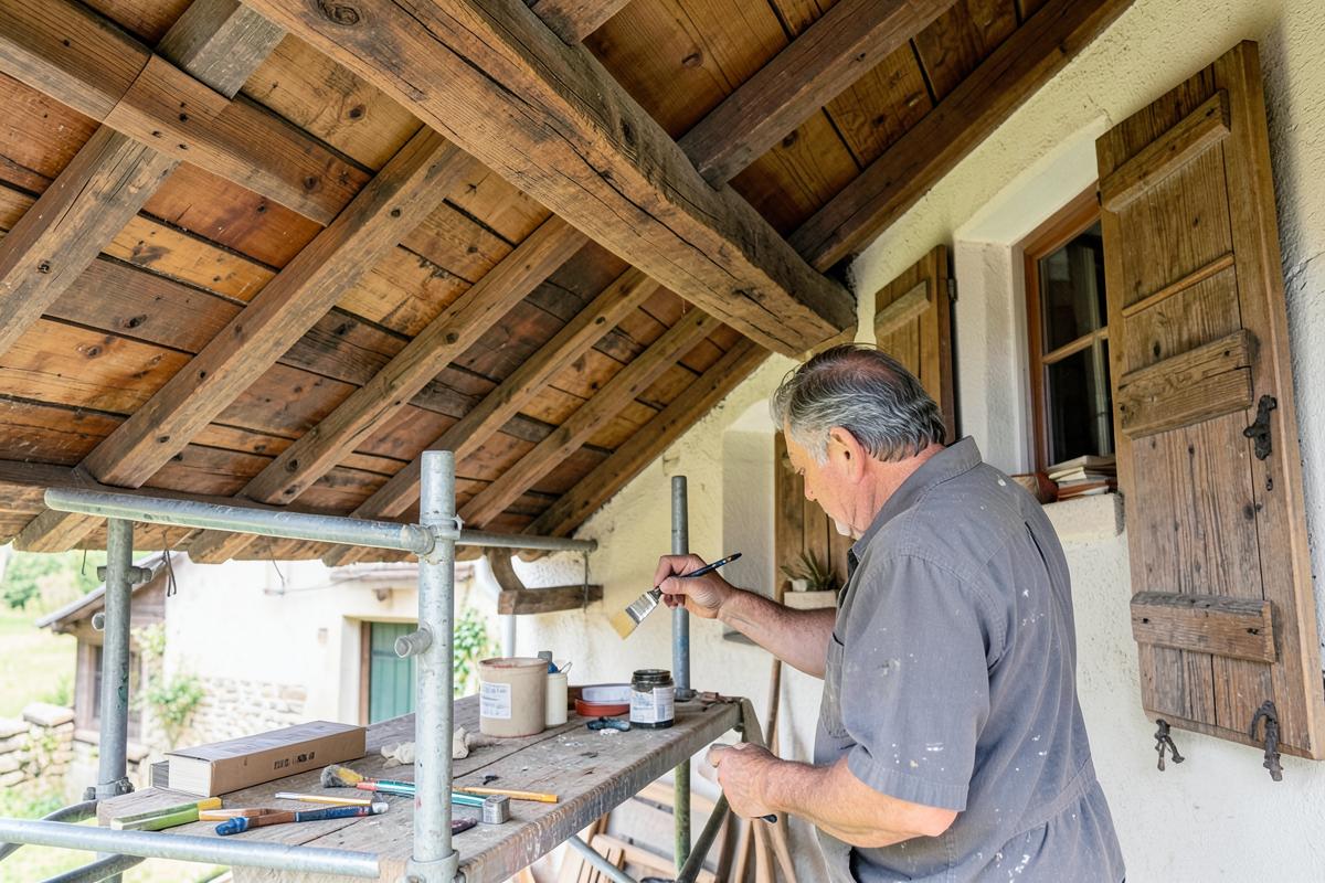 Peinture des boiseries et façades à Mulhouse et dans le Haut-Rhin